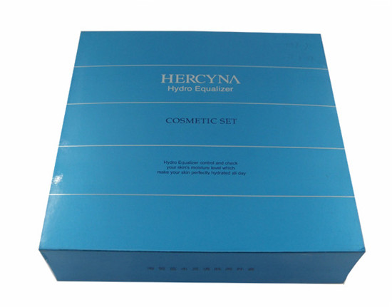 精致高檔化妝品禮盒 海皙藍化妝品套裝 